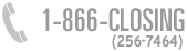 1-866-CLOSING (256-7464)